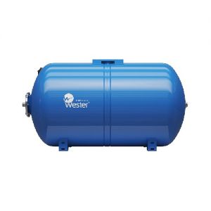 Бак мембранный для водоснабжения горизонтальный Wester Premium WAO150_нерж. контрфланец